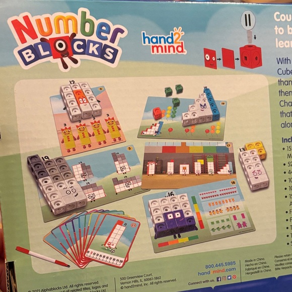 Numberblocks MathLink Cubes Set - Picture 7 of 11